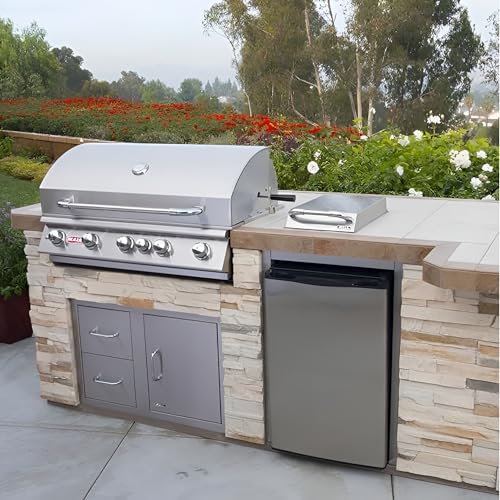 Bull Outdoor Products 11001 Stainless Steel Front Panel Refrigerator