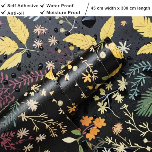 Image of Oil Proof Waterproof Wall Stickers | Waterproof Self Adhesive Peel & Stick Tile Decals for Kitchen Backsplash, Bathroom Wall, Floor, Furniture, Glass & DIY Decor (4X4 Inch, Design 66)