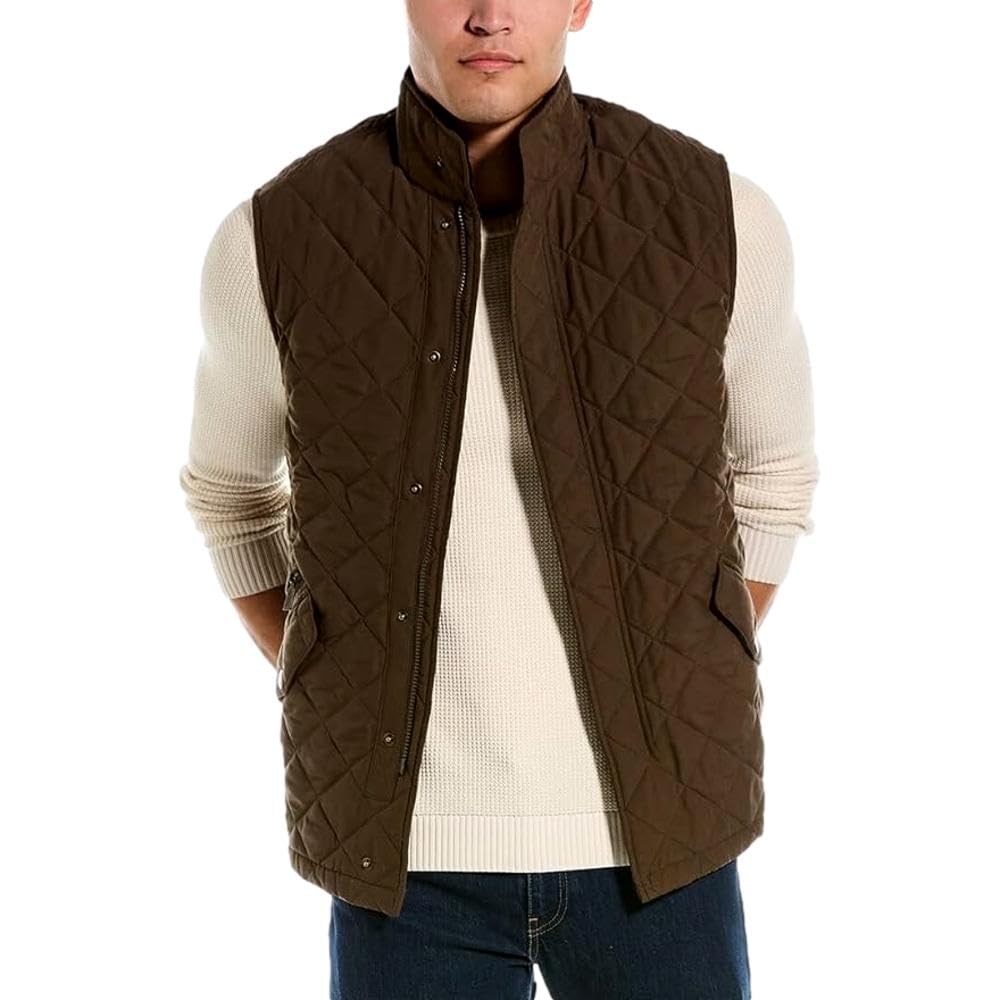 Barbour Men's Shoveler Gilet, Dk Olive, XL