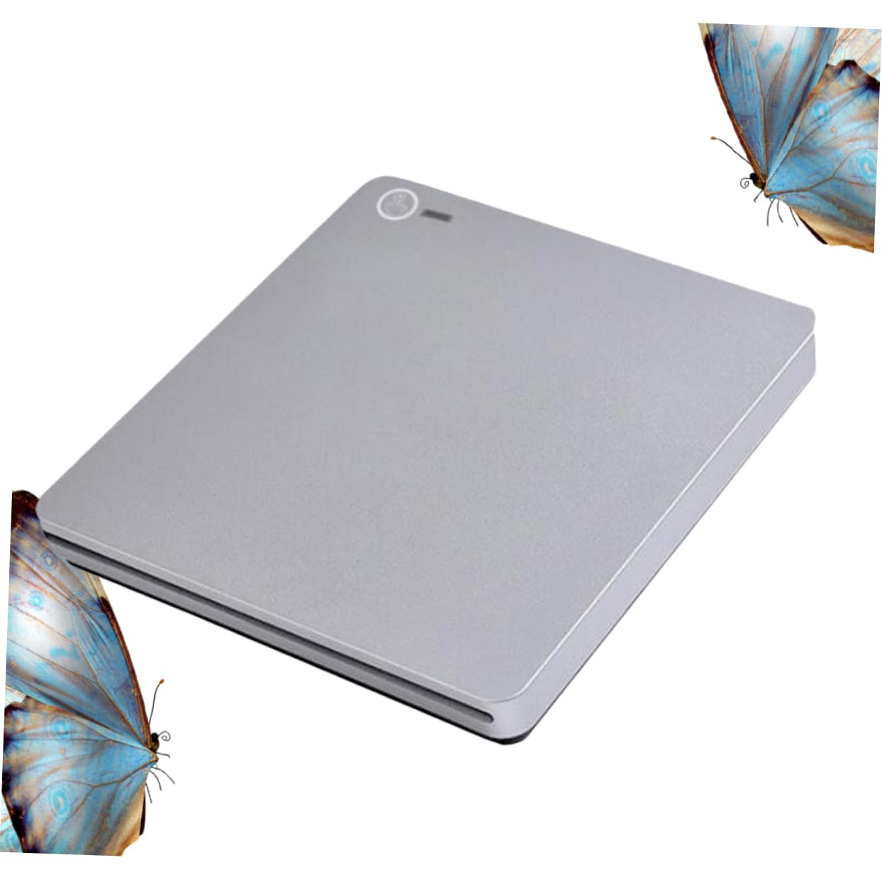 DOITOOL 1set External DVD Burner Ultra-Thin Type DVD Recorder for Home Office Fast Transmission to Lightweight Portable Design