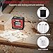 BINTA Small Digital Angle Finder Magnetic, Rechargeble IP54 Waterproof Dustproof Digital Angle Gauge Inclinometer, Portable Backlight Angle Measuring Tool for Woodworking, Construction, Machinery, DIY