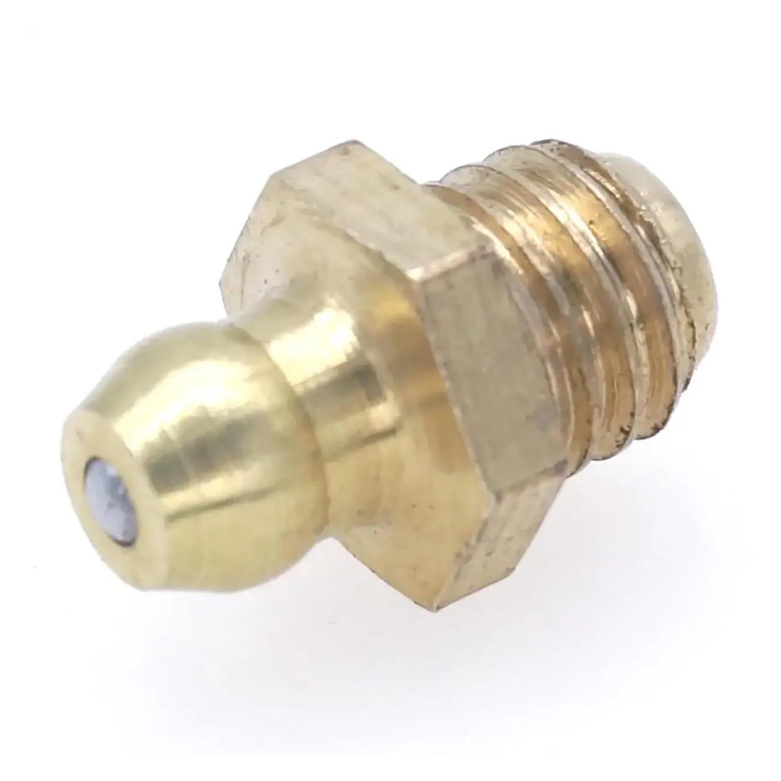 MTADSBKFP Brass Grease Nipple Assortment Kit, Grease Nipple Fitting M8x1.25mm Male Brass 20pcs