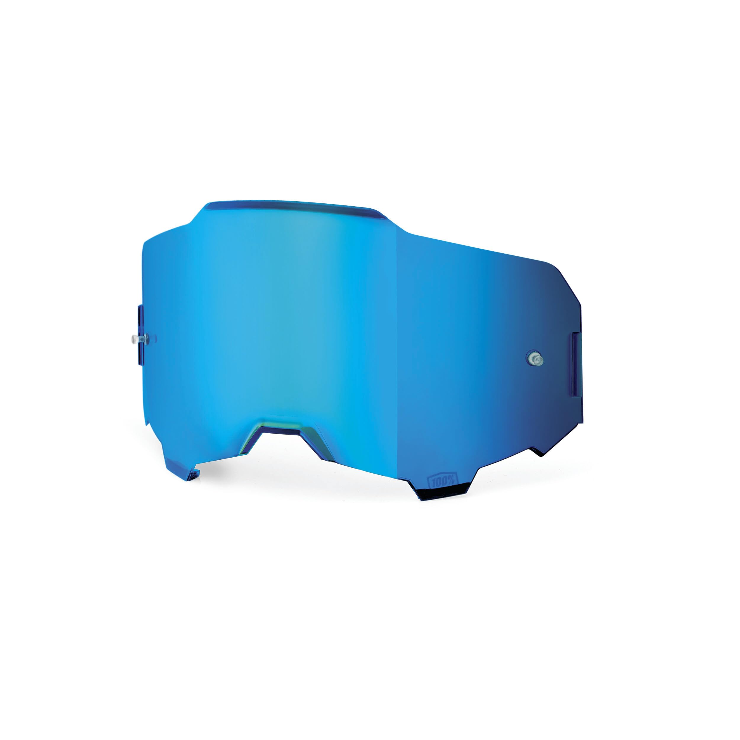 100% MÁSCARAS ARMEGA Remplacement – Lentille miroir injectée bleue
