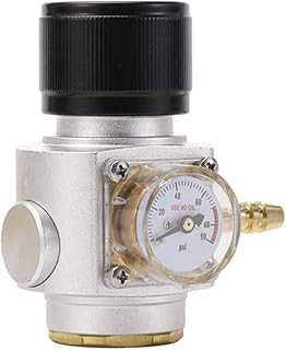 co2 regulator, Mini CO2 Regulator Soda Water Homebrew Beer Gas Dispense Carbonation Tr21*4 Inlet 5/16"Barb Outlet Party Picnic,for kegerator(Standard)