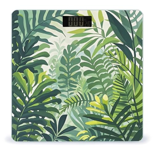 Báscula digital Green Style de vidrio templado resistente miniatura 1