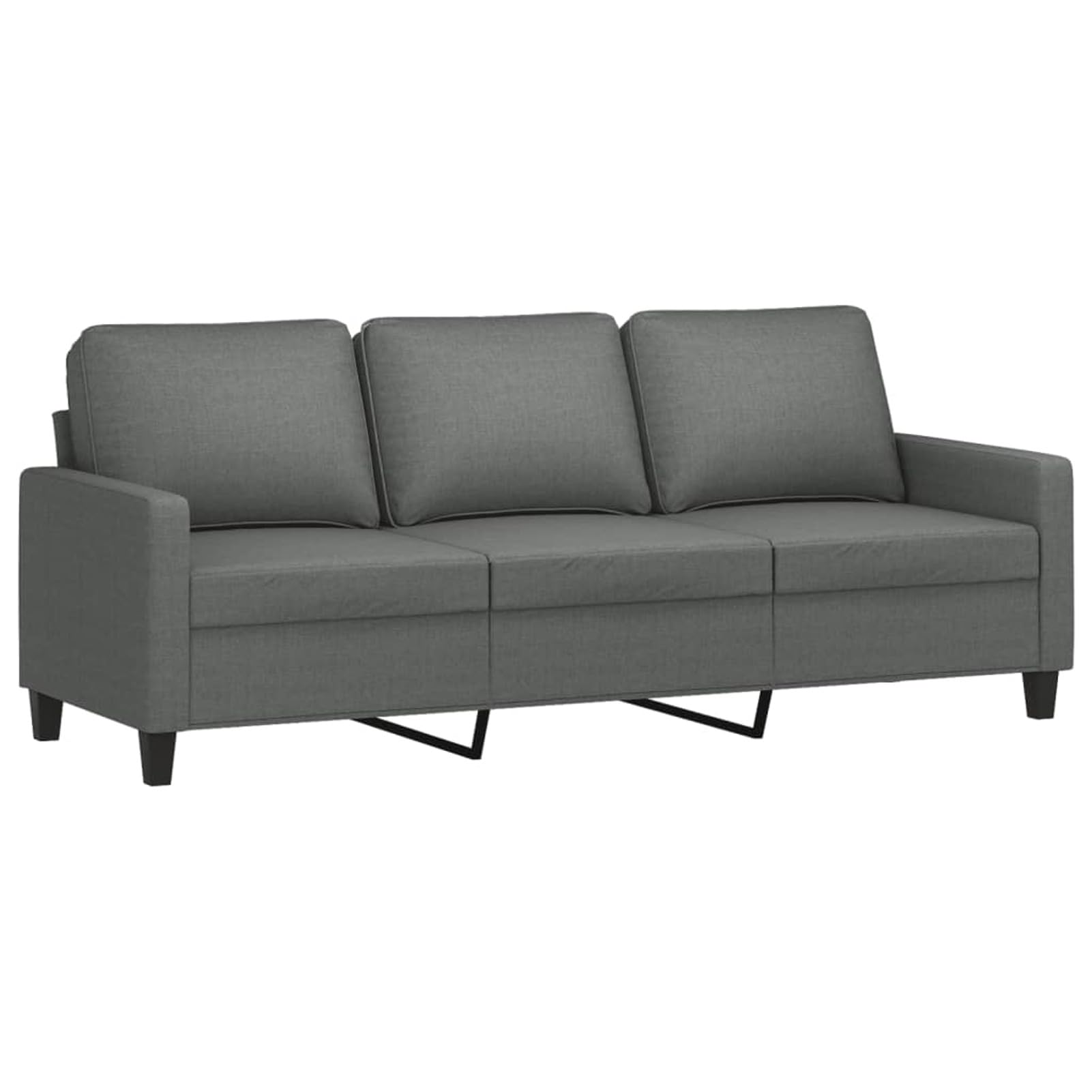 Rantry 3-Sitzer-Sofa, hellgrau, 180 cm, aus Stoff, Gartenmöbel, Schlafsofa, Wohnzimmer, Sofa, Außensofa, Wohnzimmer, Terrasse, Außeneinrichtung, K