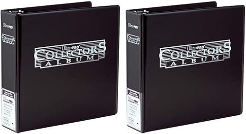 Ultra Pro Black - Álbum de coleccionistas, 3 pulgadas (2 unidades)