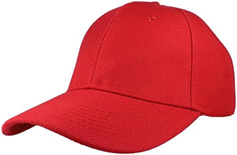 Gelante Adult Plain Baseball Cap Hat Classic Adjustable Size for All Seasons