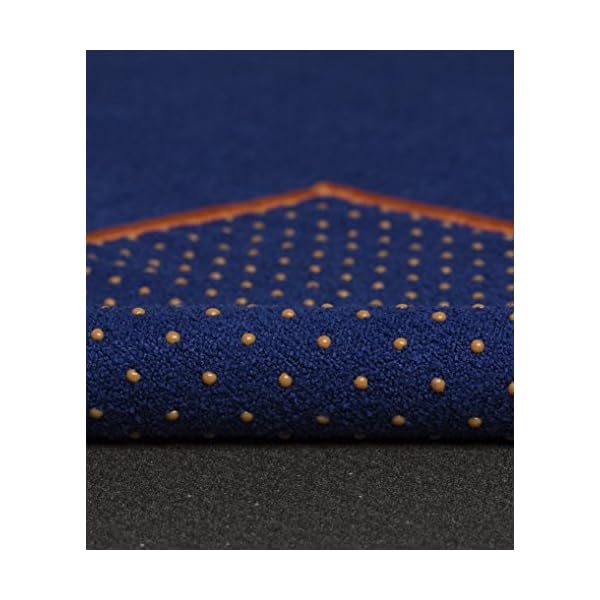 Yogitoes-Manduka-Yoga-Towel-for-Mat-Non-Slip-and-Quick-Dry-for-Hot-Yoga-with-Rubber-Bottom-Grip-Dots-68-Inch-Long-Thin-and-Lightweight Yogitoes Yoga Mat Towel - Non Slip, Sweat Wicking with Patented Skidless Technology, Highly Absorbent, Soft and Sustainable Mat Towel for Yoga, Pilates, Gym and Outdoor Fitness