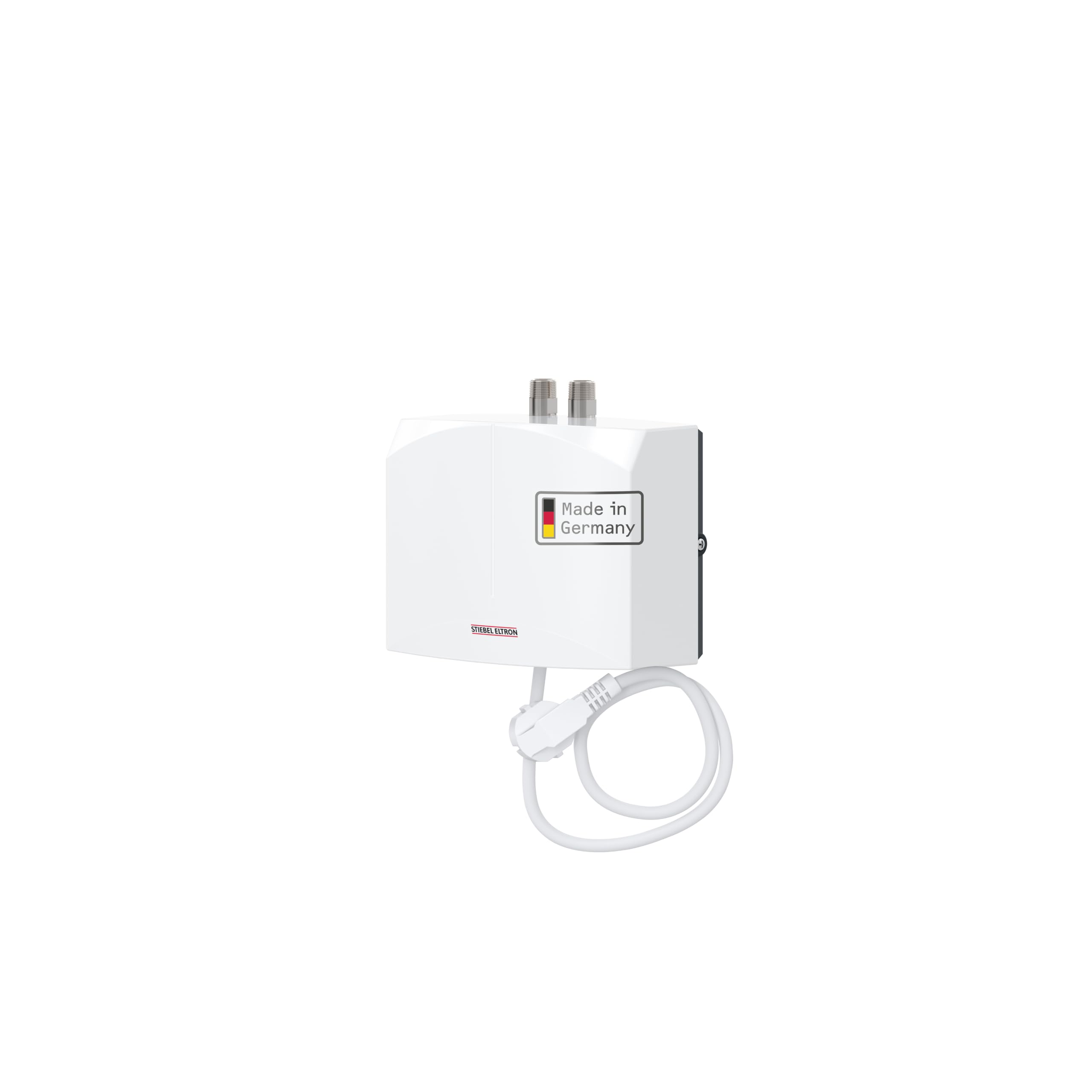 STIEBEL ELTRON hydraulischer Mini-Durchlauferhitzer DHM 3 nur fürs Handwaschbecken, 3,5 kW, mit Stecker, druckfest + drucklos, VDE geprüft, 220813