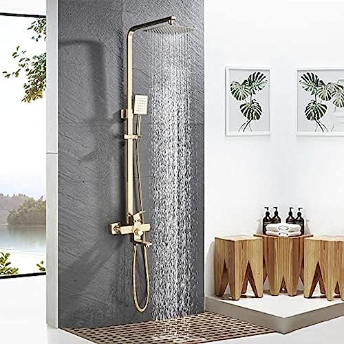 Système de mélangeur de douche réglable eau chaude et froide à haute pression