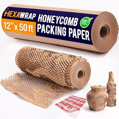 HEXAWRAP Honeycomb Packing Paper Cover