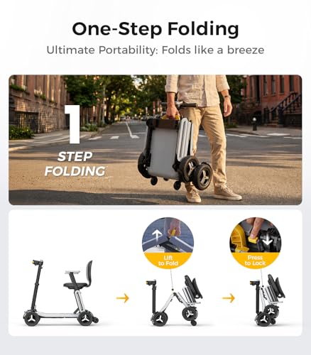 Heavy Duty Mobility Scooter Long Range