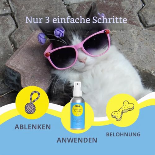 Noseprint SPF 30 Sonnenschutz für Haustiere, 30 ml, feuchtigkeitsspendende Sonnencreme für Hunde und Katzen, ungiftige Formel, Nase für Hunde, Balsam