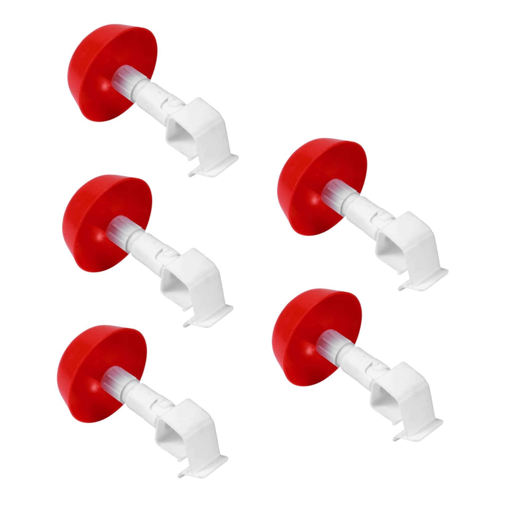 Abaodam 2sets Automatic Chicken Water Cup Poultry Drinking Bowl Precision Screw Spring Saves Water Home Commerce Use 5pcs*2