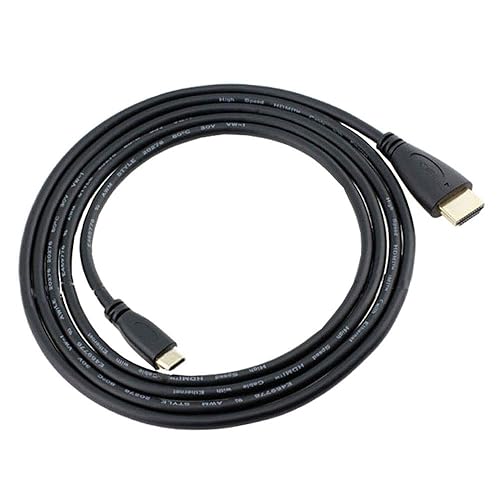 Miniatura 2 de (POWE-tech) HDMI 1080P AV HD TV Cable de vídeo para Olympus TG-Tracker Pen-F E-PL8 cámara, 4 pies