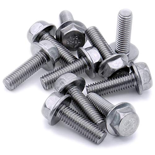Preisvergleich Produktbild Flansch-Sechskantschraube (Gewindestift mit Vollgewinde).