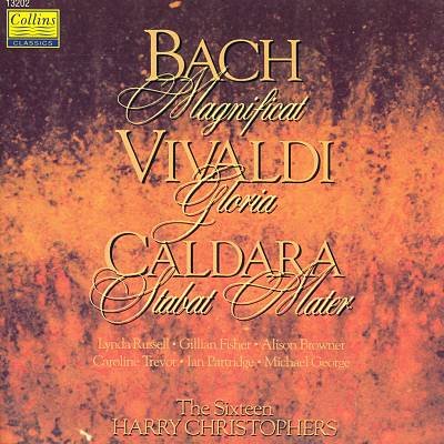 Bach;Magnificat in D Major [Audio CD] Antonio Vivaldi; Antonio Caldara; Johann Sebastian Bach; Harry Christophers and The Sixteen