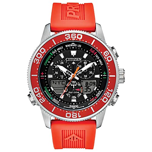 Citizen Men's Promaster Sailhawk Eco-Drive Watch, Yacht Racing Timer, Chronograph, Polyurethane...
