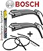 Produktbild BOSCH Aerotwin AR450S 3397118994 Scheibenwischer Wischerblatt Wischblatt Flachbalkenwischer Scheibenwischerblatt 450/450 Set + 2 x INION® Ersatz Wischergummis für die BOSCH Aero Serie 2mmService