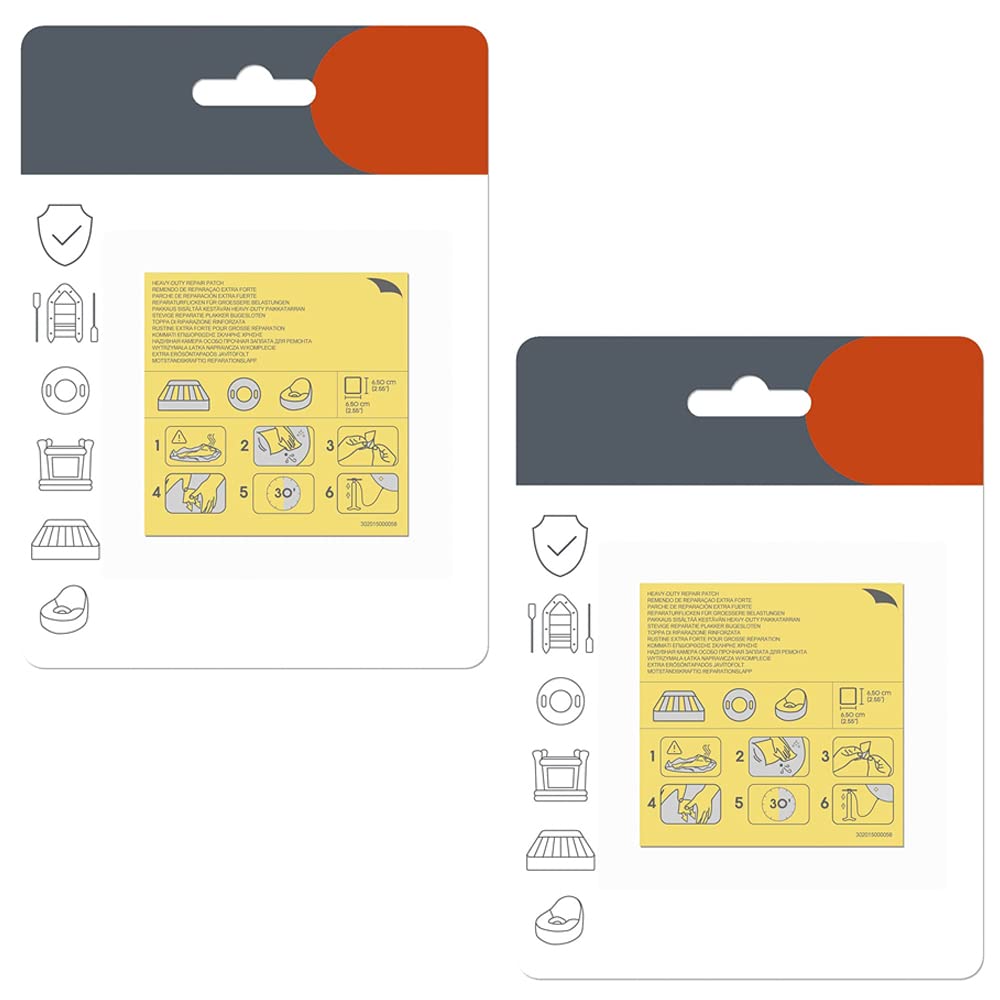 1ABOVE20 Square Heavy Duty Repair Patch, Swimming Pool Patch Repair Kit, Pool Puncture Repair Patch, (1)