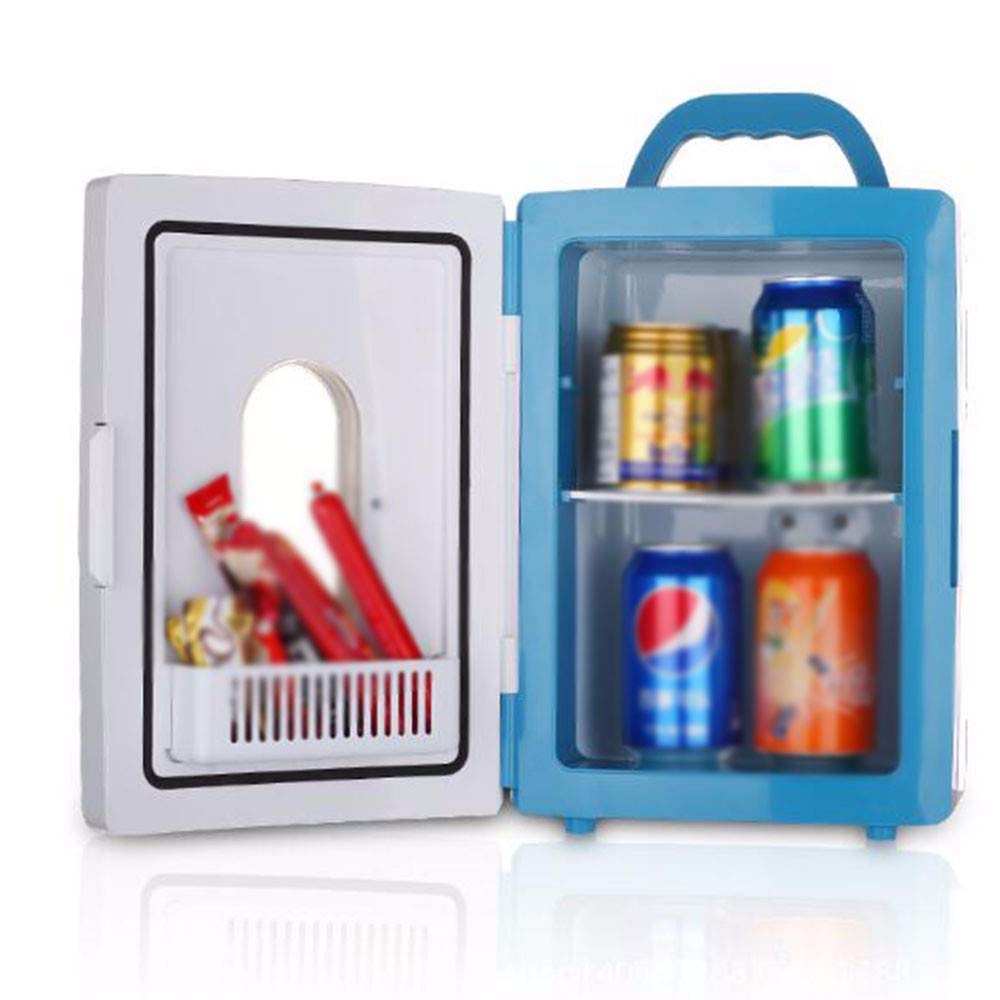 Congelatori pozzetto12V Frigorifero Portatile per Auto Piccolo Frigorifero 6—10 L Frigorifero e scaldabiberon per Viaggi di Picnic all'aperto in Ufficio a casa