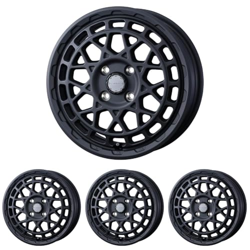 WEDS ADVENTURE MUDVANCE X TYPE M 12C` 4H PCD100 4.0J +40 FULL MAT BLACK y0041561z (× 4)