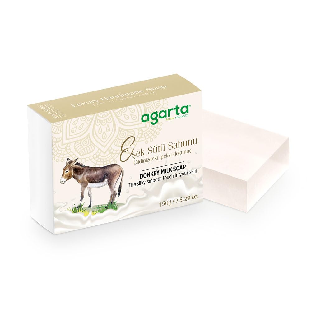 Agarta El Yapımı Doğal Sabun Eşek Sütü 150 g