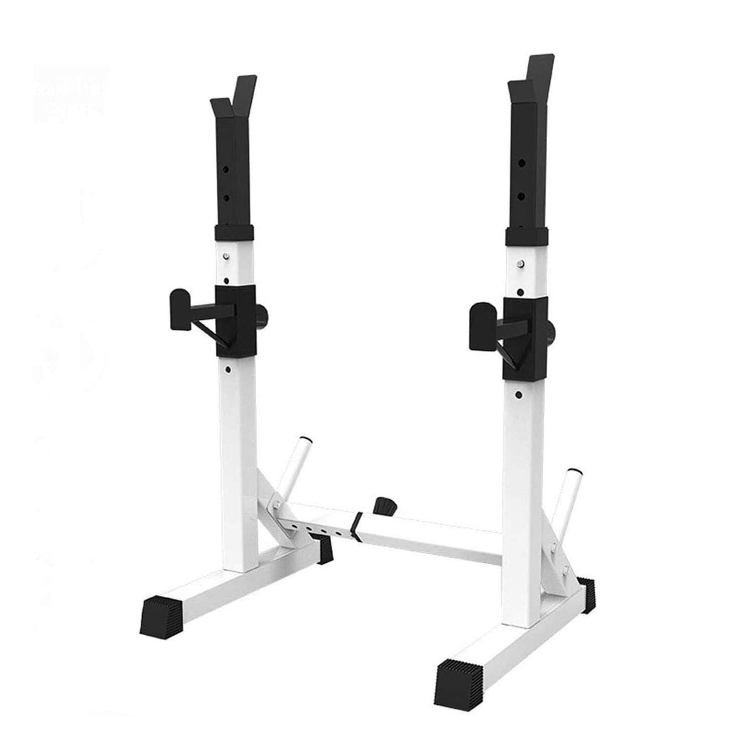 Squat Stand Rack da Squat Rack Squat Sostegno Altezza e larghezza Regolabile Bilanciere Stand per Allenamento della Forza Rack, Palestra o Palestra a Casa, Peso Max. 200 kg