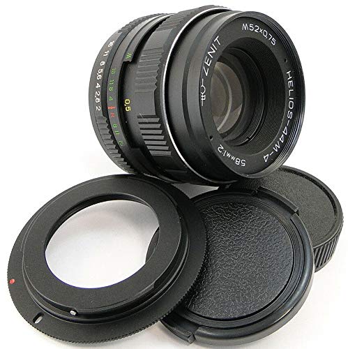 Helios 44m-4 58mm f/2 Lens Canon EOS EF Mount 6D 7D 5D Mark II III IV 44-2