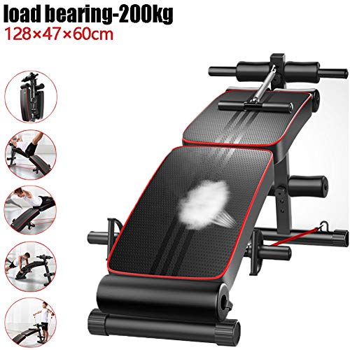 Aprilhp Incline Bench, Gym ab Bench, Workout Bench for Sit-up/Push Ups/Leg Extension, Exercise