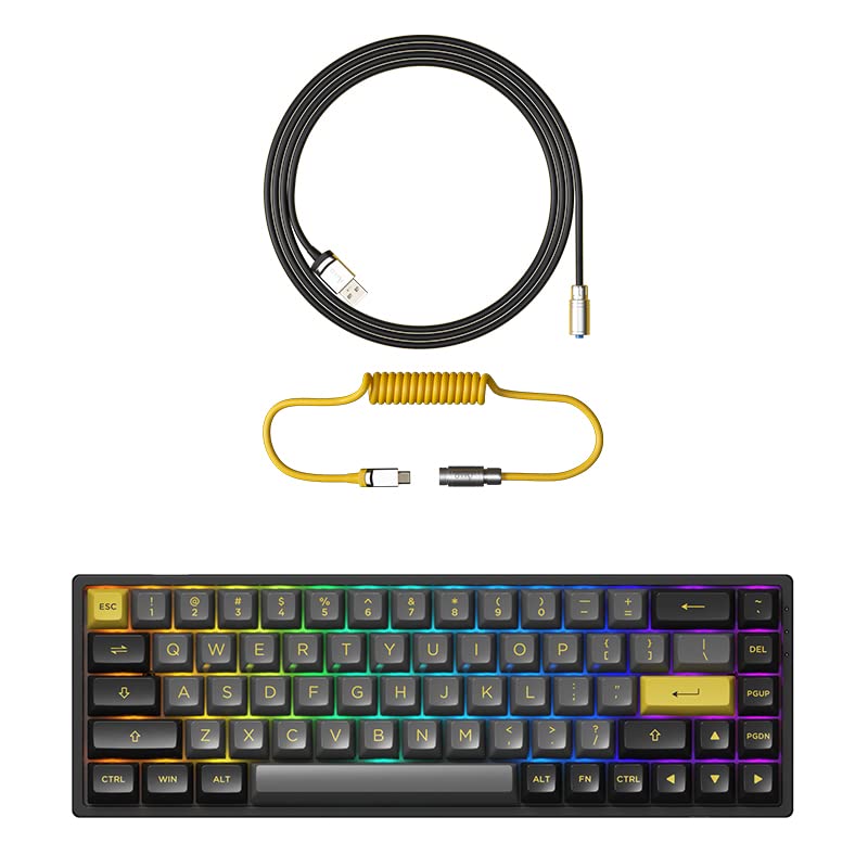 Buy Akko 3068B Plus 65 Percent Black & Gold Hot Swappable Mechanical