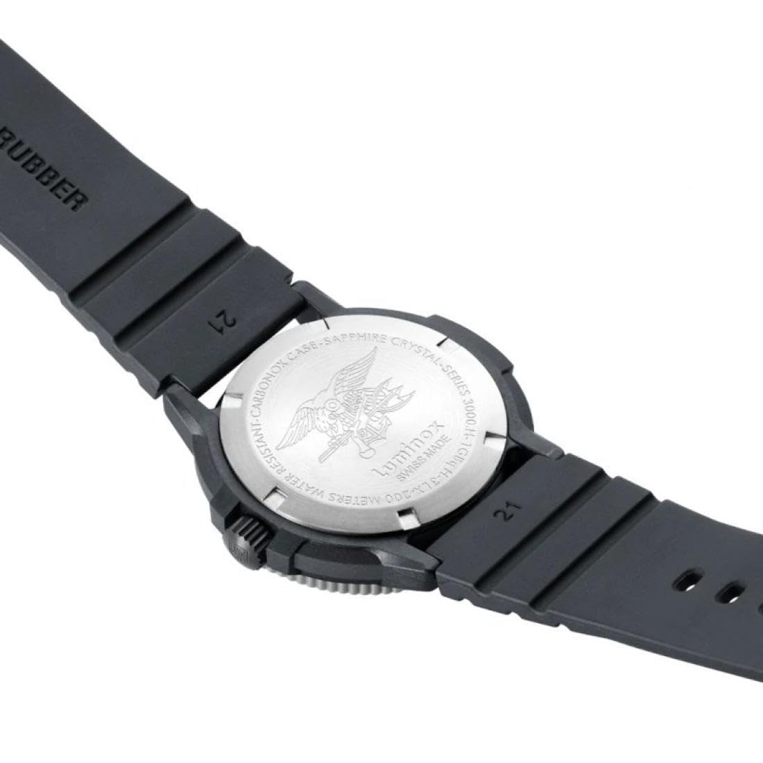 Luminox Reloj de Pulsera Heritage Navy Seal, Cristal de Zafiro, Movimiento de Cuarzo ETA, Carcasa CARBONOX, Resistente al Agua hasta 200 m, 30 Aniversario, Resistente y Elegante