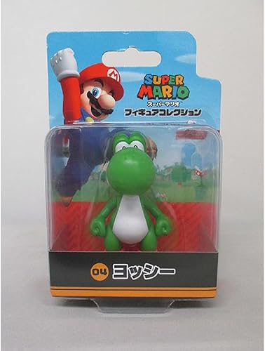 Miniatura 6 de Sanei Boeki Super Mario Figura Collection Yoshi 1.57 x 1.57 x 1.96 pulgadas FCM-004 Japan Import con bolígrafo táctil original Stylus
