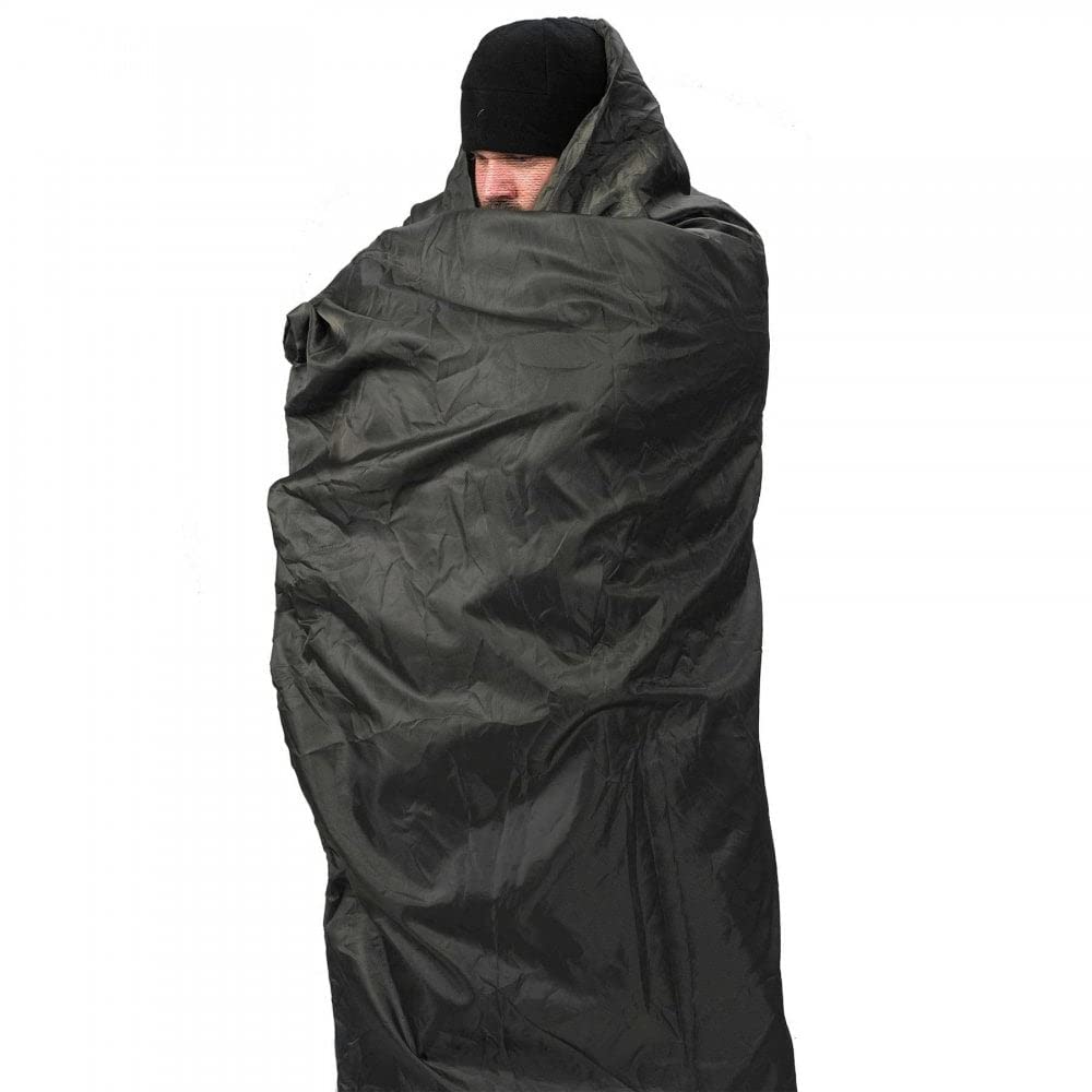 Couverture Isolée Snugpak Jungle Voyage - Noir, Tissu Paratex Antibactérien