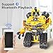 Sciencow 2-in-1 Build a Robot Kit, Remote & APP Controlled Robotic Building Blocks Toys STEM Projects for Kids Ages 8 9 10 11 12 13 14,Chirstmas Birthday Gift for Boys (RC Car)