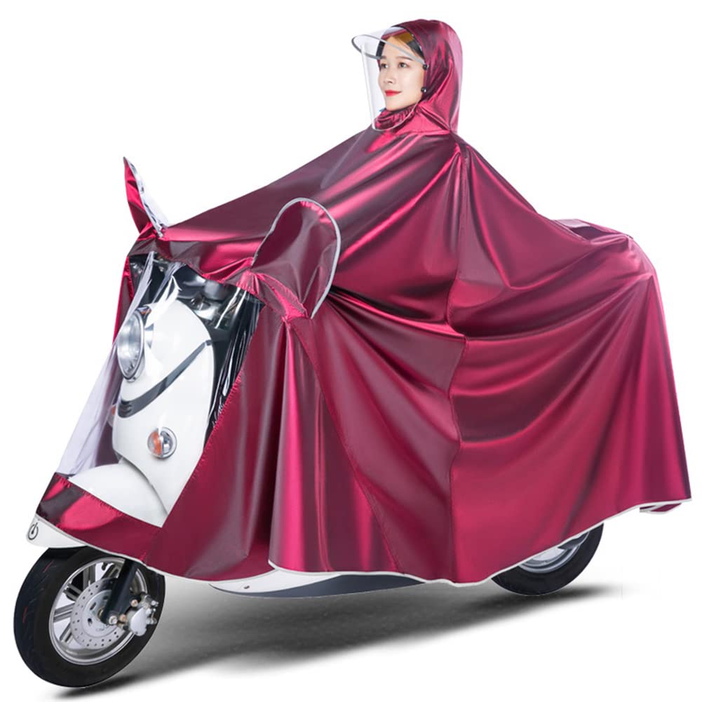 Rowerowy płaszcz przeciwdeszczowy Peleryna przeciwdeszczowa Na zewnątrz Ebike/motocykl/skuter Kurtka przeciwdeszczowa Poncho Bluza z kapturem Płaszcz przeciwdeszczowy Peleryna Pokrowiec na hulajnogę