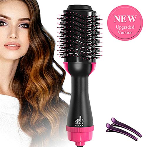 Hot Air Brush, One Step Hair Dryer & Volumizer, 4-IN-1 Salon Negative lon