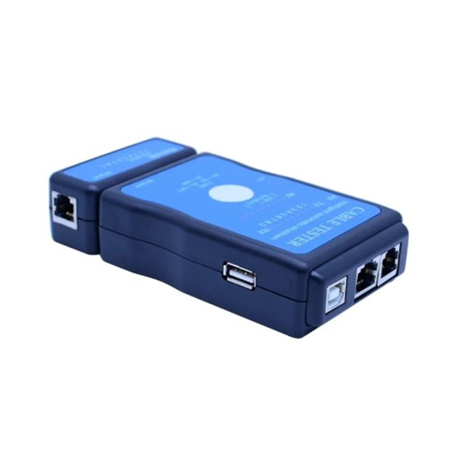Comprobador de cable de red Probador De Cable M726AT LAN USB RJ45 RJ11/RJ12 Red Ethernet CAT5 UTP Indicador LED Multimodular PC