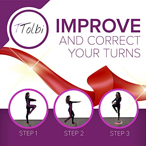 Ttolbi Turning Boards For Dancers : Ballet Turning Board And Figure Ice Skating Spinner | Dance Turning Board | Turn Board To Improve Balance And Pirouette | Dance Equipment | Portable Floor Spin Disc Accessories #TOP5