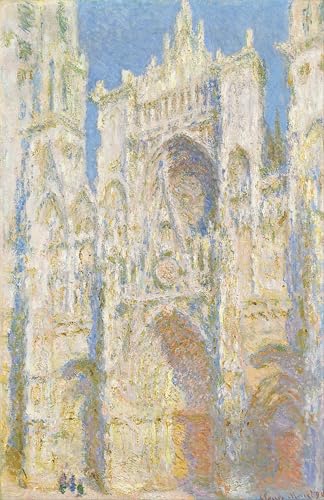 Cathédrale de Rouen Façade Ouest Toile Monet pour Ambiance Chambre Lumineuse