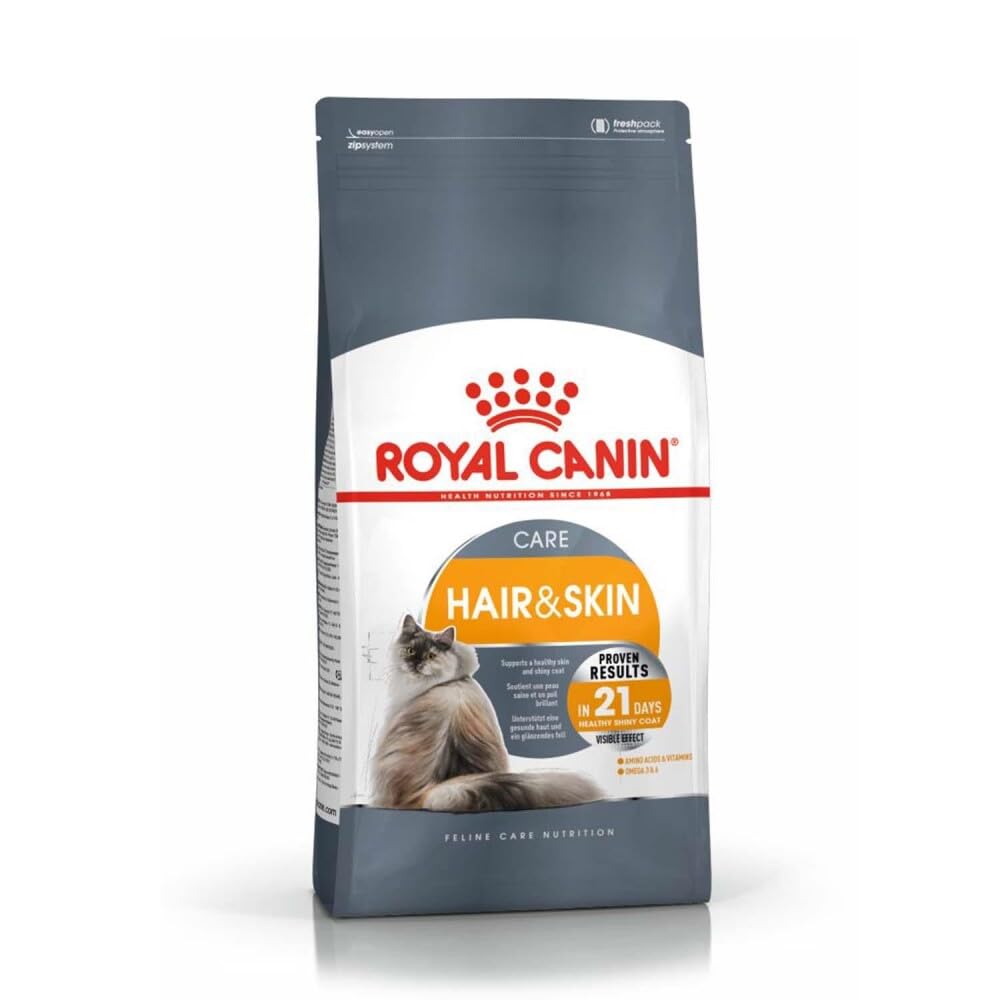 Royal Canin Feline Care Nutrition Hair & Skin Cat Dry Food,4Kg