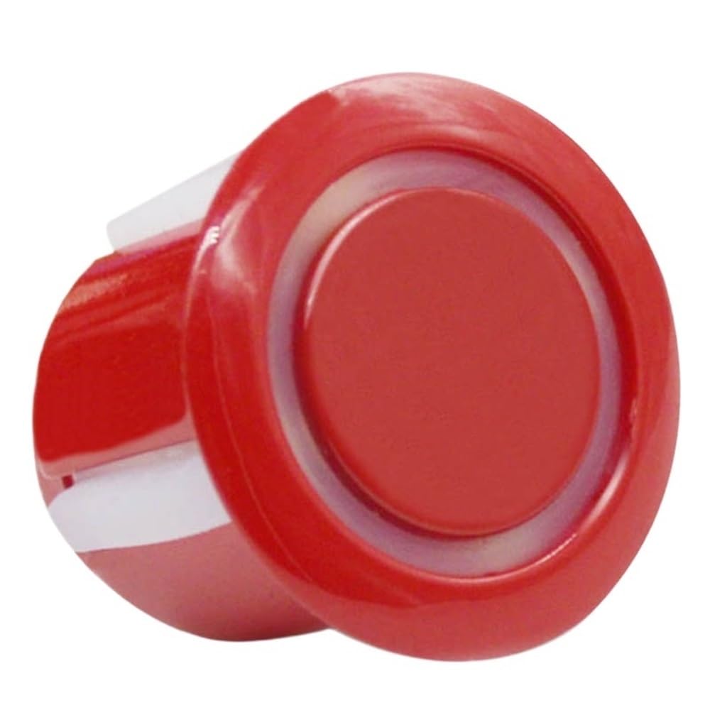 Sensori di parcheggio PDC, Kit sensori di parcheggio Parktronic per Auto, Anteriori e Posteriori, Radar, 4/6/8 sensori, rilevatore di Assistenza Automatica (6 sensori/Rosso)