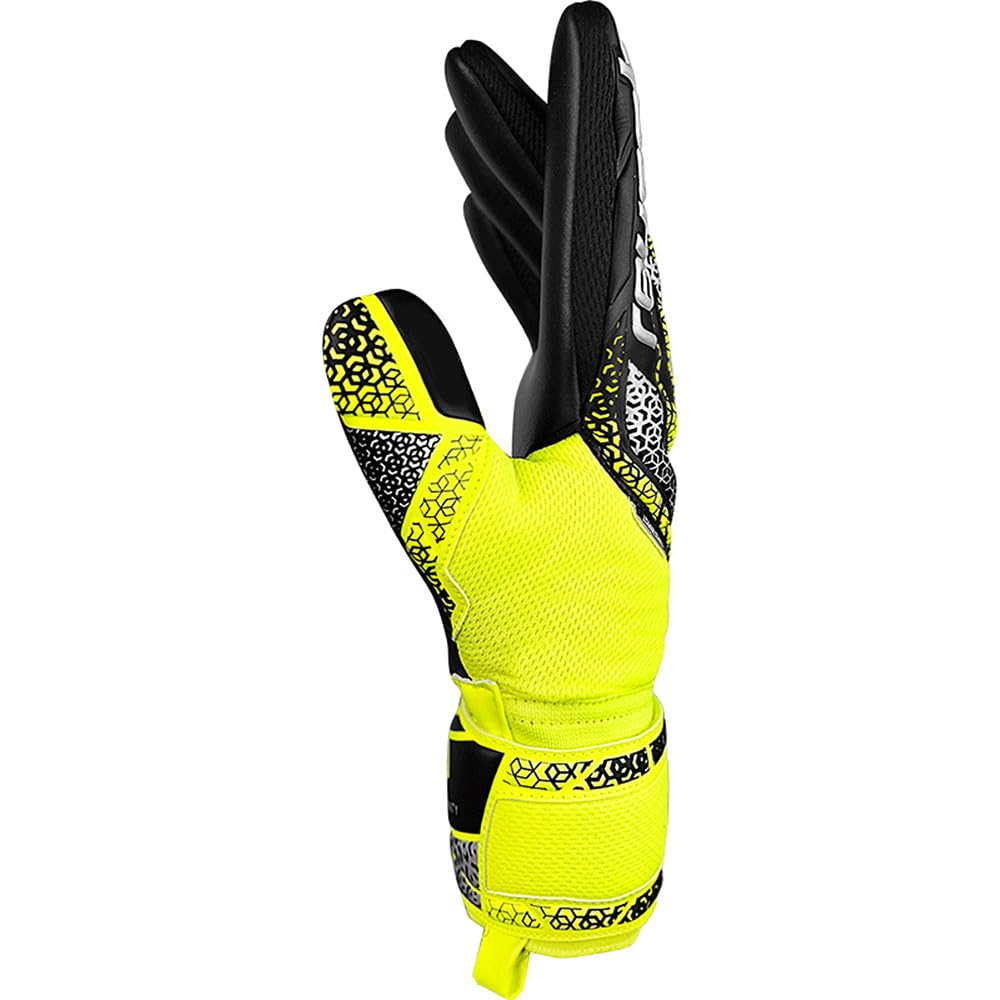 Reuch Attract Infinity NC Soccer Keeper Gloves Keite 25SS [5560725-2025] [2025] Safety Yellow 9 5560725