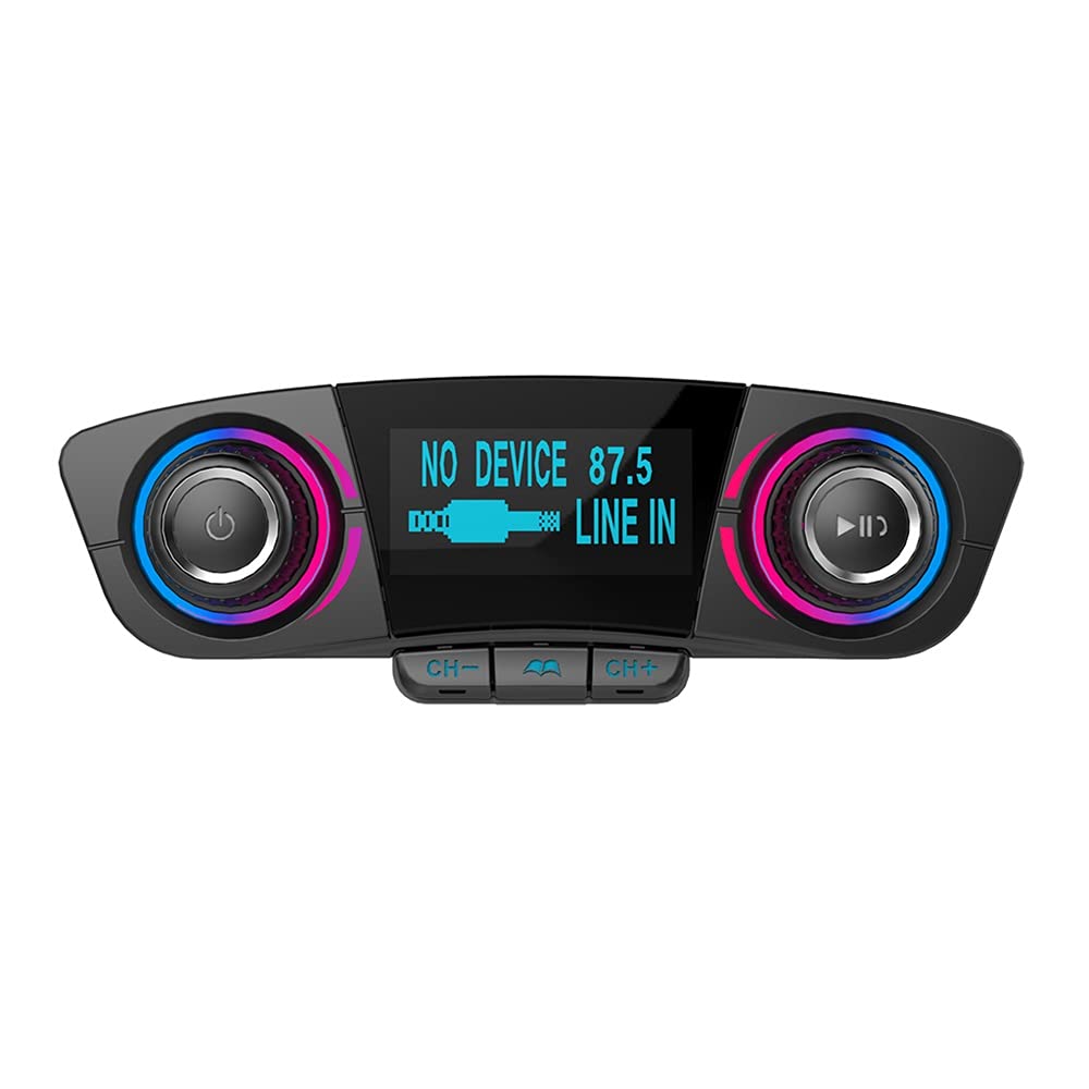 YONGYAO BT06 Bluetooth per Auto Lettore MP3 Trasmettitore FM Modulatore Aux Kit Vivavoce per Auto Ricarica Intelligente Caricatore per Auto Doppio USB