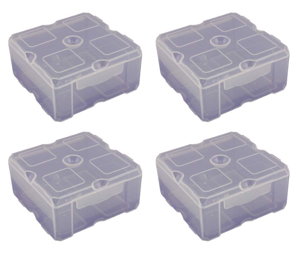 Cottage Mills DotBox Extra Large Box – 4 pcs. Little storage boxes for storing little things like beads, findings and parts. Boxes fit inside DotBox carrying cases sold separately. 4 Packages of 1.
