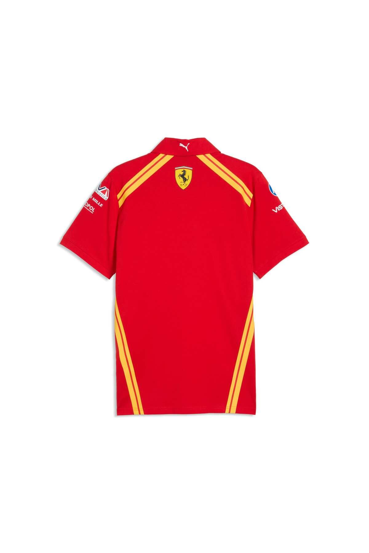 PUMA Scuderia Ferrari F1 2026 Polo Team Hypercar Uomo - Rosso