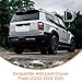 AMSPRAC Exterior Mirror Covers compatible with Toyota Land Cruiser Prado 250 J250 LC250 2024 2025,Door Side Rearview Cover Trim,Glossy Black Rearview Mirror Rain Eyebrow Trim