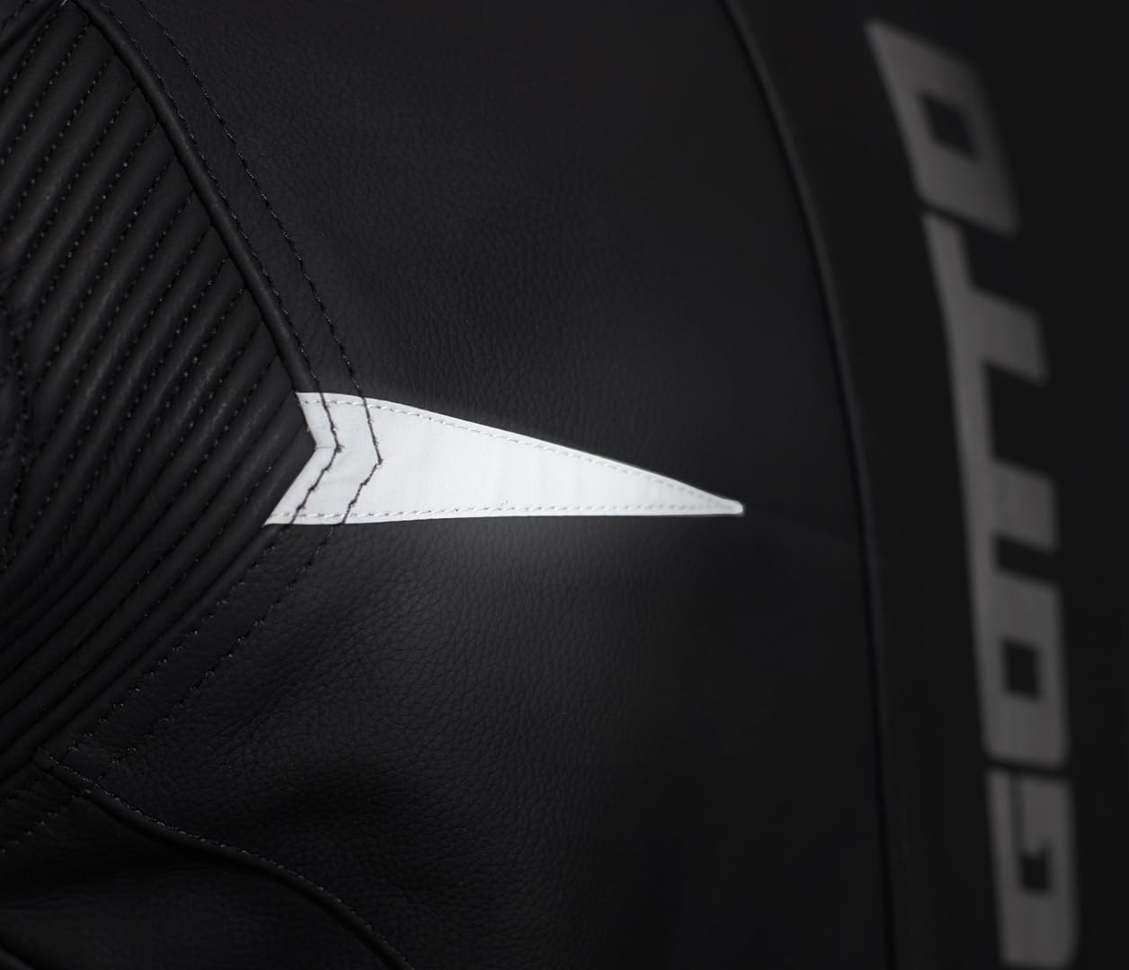Bogotto Misano Tuta in pelle da moto a due pezzi, nero/grigio, 48