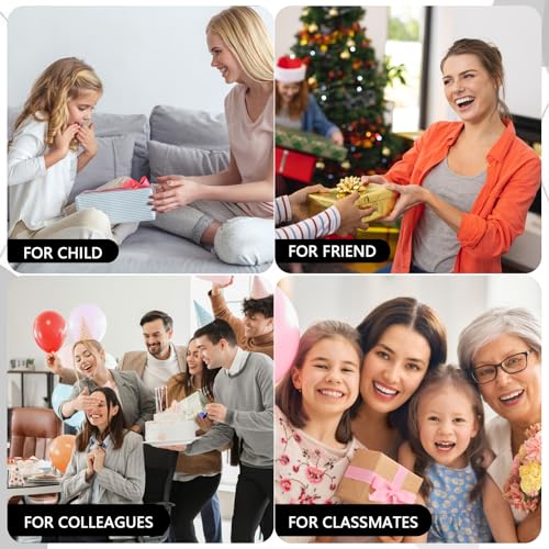 QpenguinBabies Wissenschaftlicher Taschenrechner, 12-stelliges LCD-Display, Dual-Powered (Batterie & Solar), Büro, Zuhause, Schule